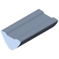 0.0.431.04 Profile Bar 6 St, bright zinc-plated