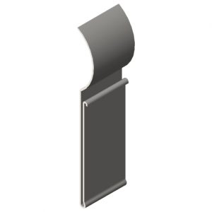 0.0.644.71 Label Holder D30-100 flex, transparent