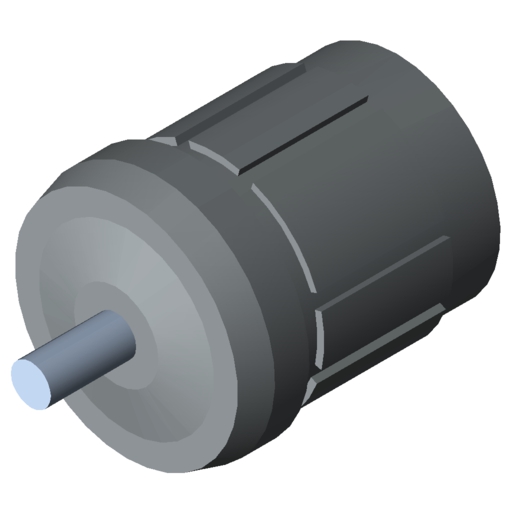 0.0.673.67 Conveyor Roller TR30, Bearing Flange D27 D5, grey