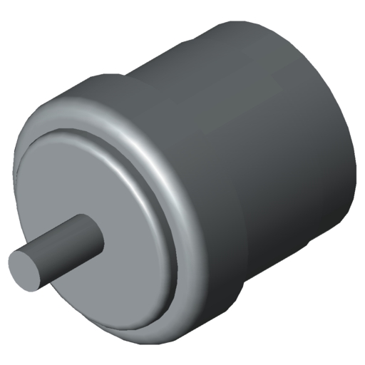 0.0.674.94 Conveyor Roller TR30, Bearing Flange D26.4 D5, grey