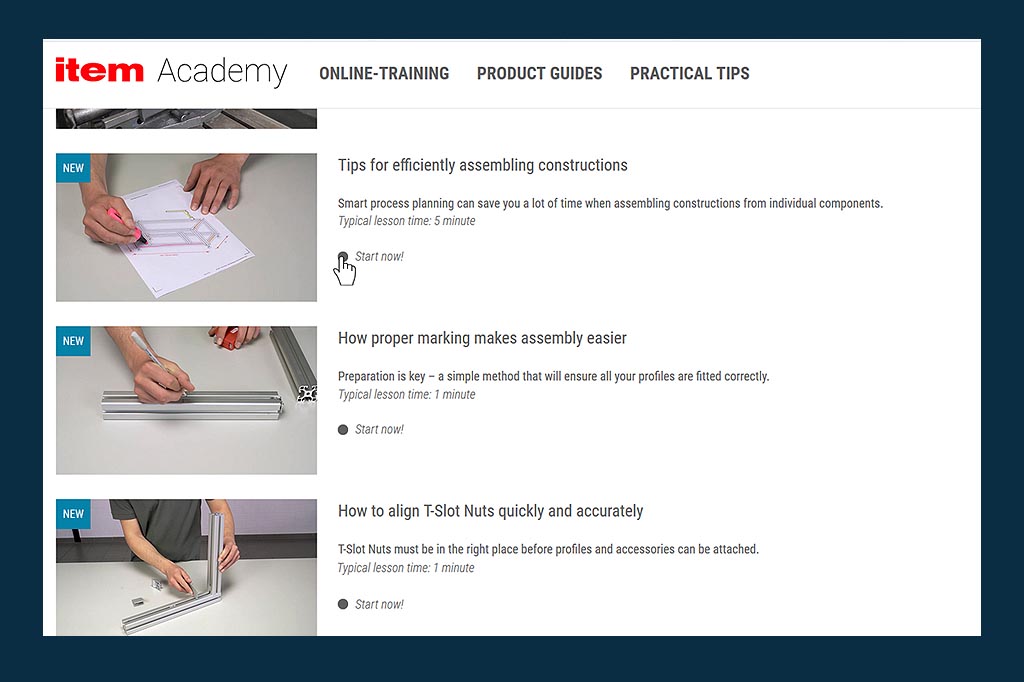 The Item Academy In Depth Training and Practical Tips