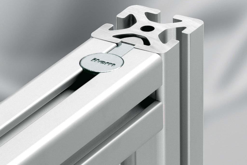 Changeable Fastener for Aluminium Profile Extrusions