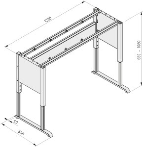Base structure for workbench